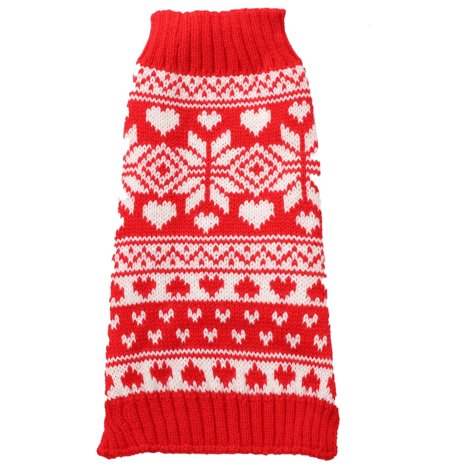 Christmas Dog Sweaters Winter Warm Dog Clothes Knitted Pet Clothing for Small Dogs Puppy Cats Sweater Vest Chihuahua Yorkie Coat